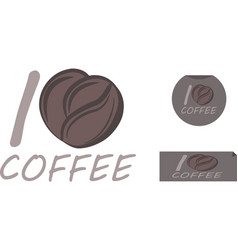 I Love Coffee Stickers Collection