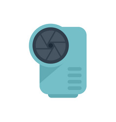 Action Camera Focus Icon Flat Goal Social