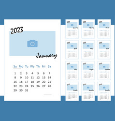 Monthly Calendar For 2023 Year Calendar For