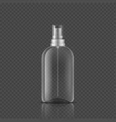 Spray Bottle Realistic Empty Package 3d Tube From