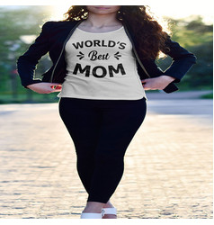 Worlds Best Mom T-shirt Design