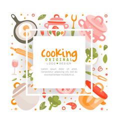 Cooking School Logo Template Culinary Class Food