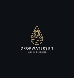 Drop Water Sun