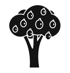 Garden Tree Icon Simple Harvest Farm