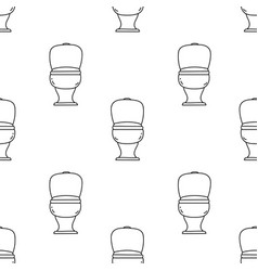 Toilet Bowl Outline Pattern