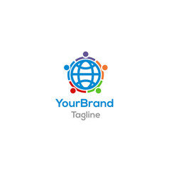 World People Logo Template