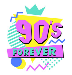 Colorful 90s Logo Flat In Pop