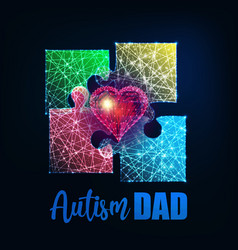 Autism Awareness Phrase Autism Dad And 4