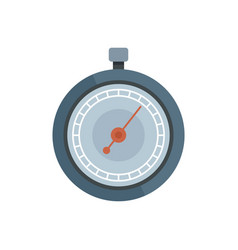 Button Stopwatch Icon Flat Stop Timer