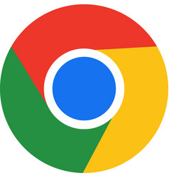 Google Chrome App Flat Icon Clipart Transparent