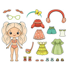 Paper Doll With Clothes