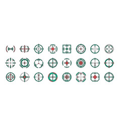 Sniper Sight Color Set Icon