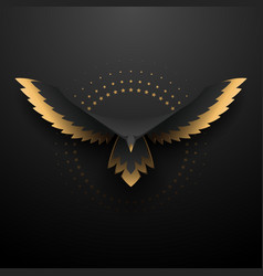 Black And Gold Eagle