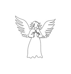 Christmas Angel With Wings Holy Spirit Guardian