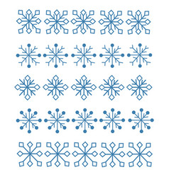 Set Winter And Christmas Seamless Dividers Boards