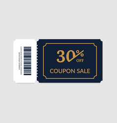 Sale Coupon Realistic Discount Ticket Mockup