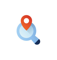 Local Seo Icon In Logotype