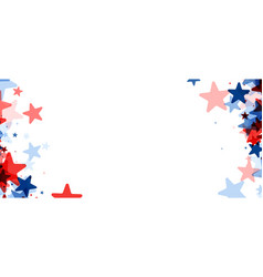 Festive Patriotic Stars Banner