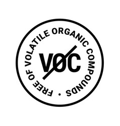 Voc - Volatile Organic Compounds Badge Icon