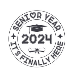 Senior 2024 Svg T-shirt Design