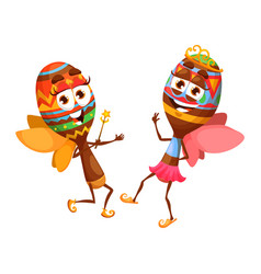 Cartoon Maracas Fairy Characters Instruments