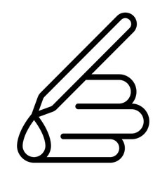 Point Draw Icon Outline Digital Pen