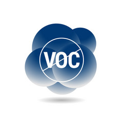 Voc - Volatile Organic Compounds Badge Icon