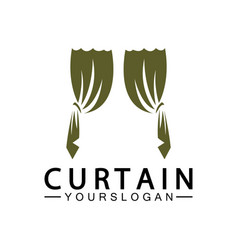 Curtain Logo Design Template