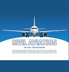 Aircraft Banner Poster Flyer Card From Plane