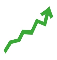 Zig Zag Up Arrow Icon