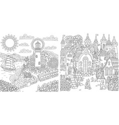 Coloring Pages With Landscapes