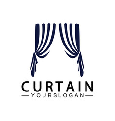 Curtain Logo Design Template