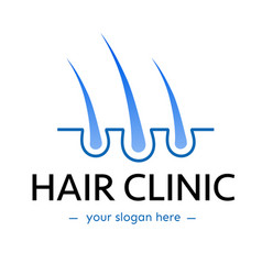 Hair Clinic Logo Color Style