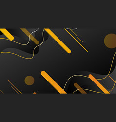 Trendy Modern Gradient Abstract Background Black