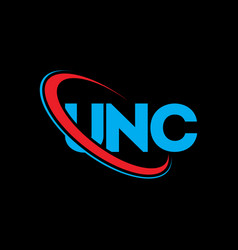 Unc Logo Letter Letter Logo Design