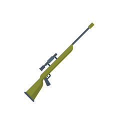 Field Sniper Icon Flat Rifle Gun