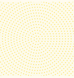 Dots Circle Pattern Background In Soft Yellow