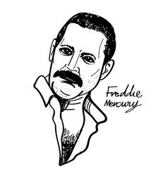 Freddie Mercury Cartoon