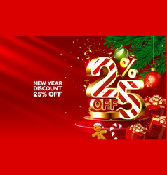 New Year Discount Merry Christmas Sale 25 Off