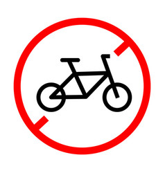 Bicycle Parking And Driving Prohibition