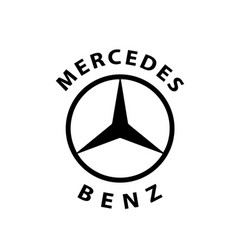 Mercedes Benz Logo Brand Car Symbol With Name