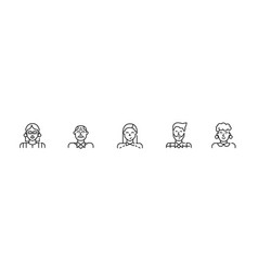 Office Workers Profile Pictures Pixel Perfect