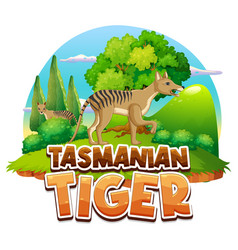 Tasmanian Tiger Extinction Animal