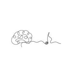 Abstract Whole Note With Brain As Continuous