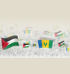 Palestine And Saint Vincent And The Grenadines