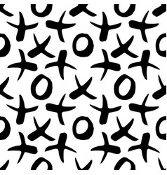 X And O Or Xo Symbols Seamless Pattern