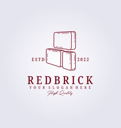 3d Line Art Bricks Bricklayer Logo