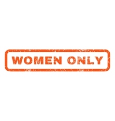 Women Only Rubber Stamp