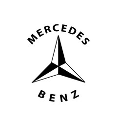 Mercedes Benz Brand Logo Car Symbol With Name