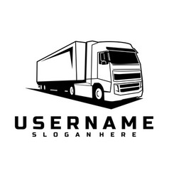 Semi Truck Logo Design